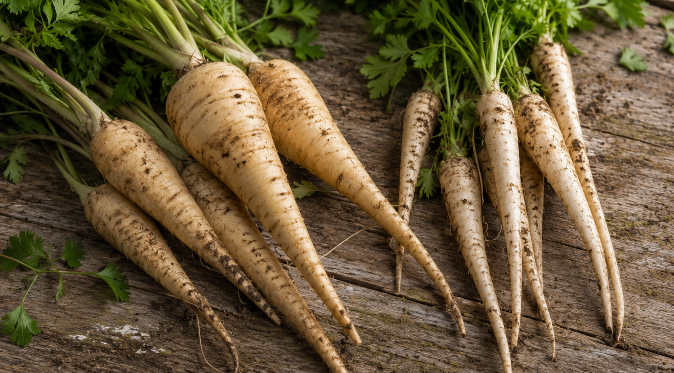Petersilienwurzel oder Pastinake? Zwei Wurzeln, zwei kulinarische Ideen