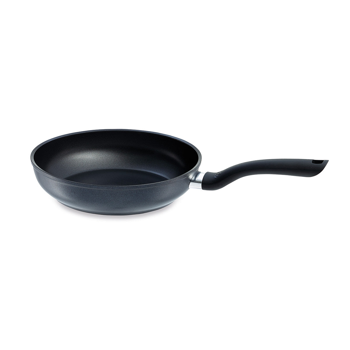 Fissler Cenit® Induction frying pan with durable non-stick coating and ergonomic handle, made in Germany, on a white background.