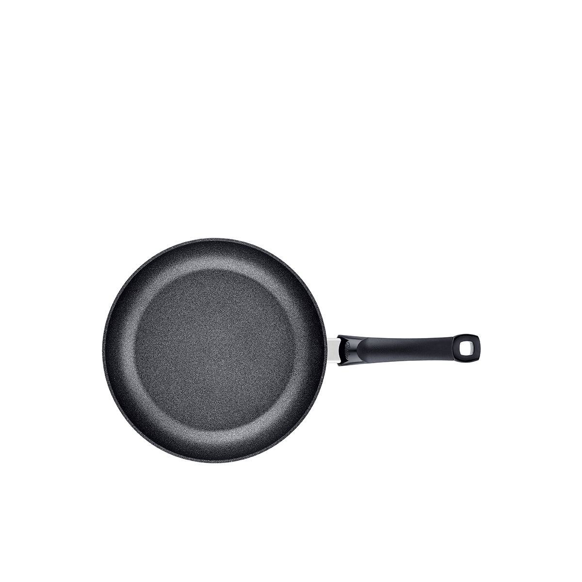 Fissler Adamant® Classic 2-piece Frying Pan Set, non-stick, black, top view. Made in Germany precision and timeless quality.