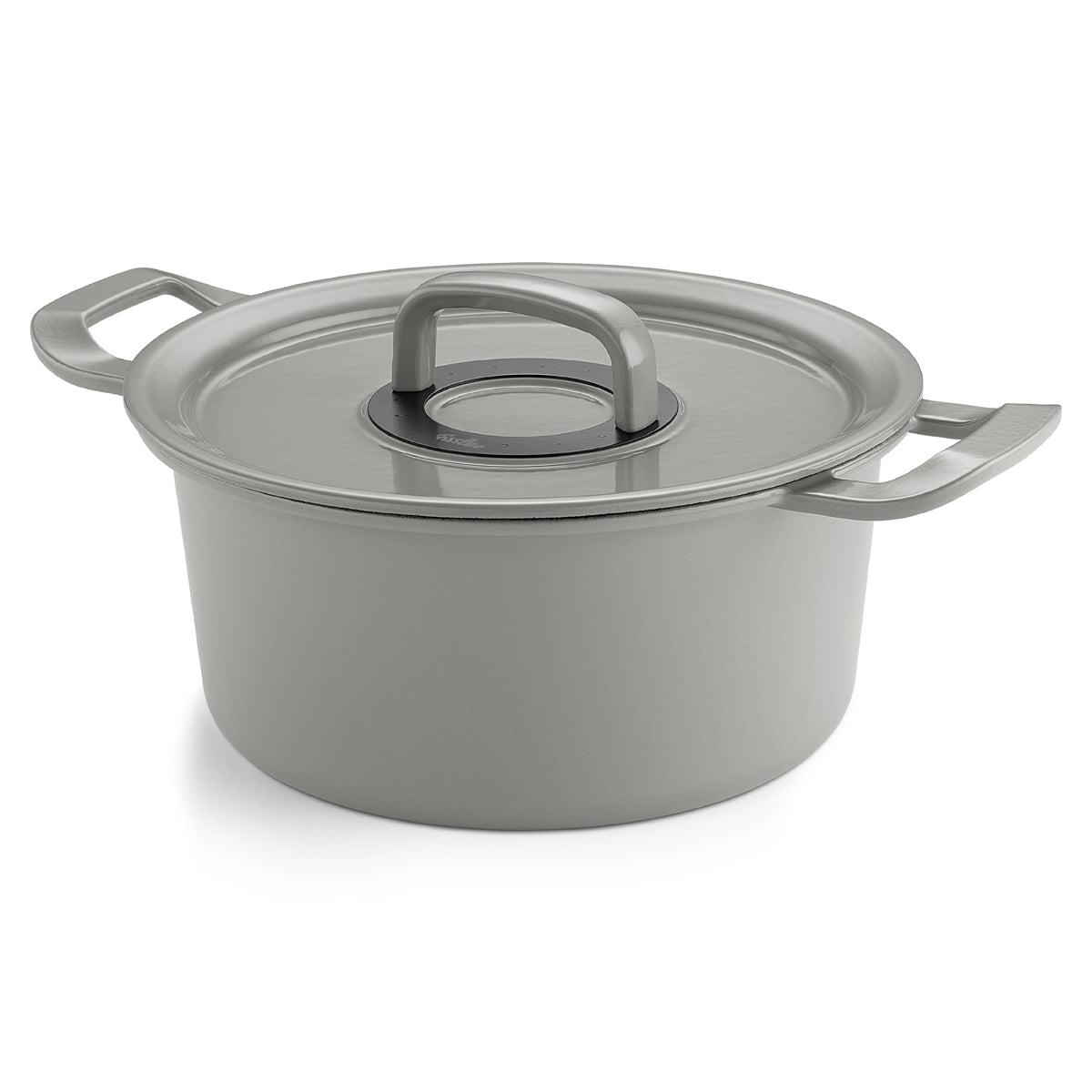 Fissler Original-Profi Collection® Cast Iron Pot with Lid and Handles - modern, durable cookware made in Germany for your kitchen.