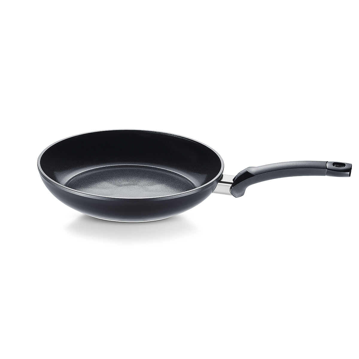 Fissler Ceratal® Classic Frying Pan in Orbit Black, PFAS/PTFE-free ceramic, ergonomic handle. Precision-made in Germany.