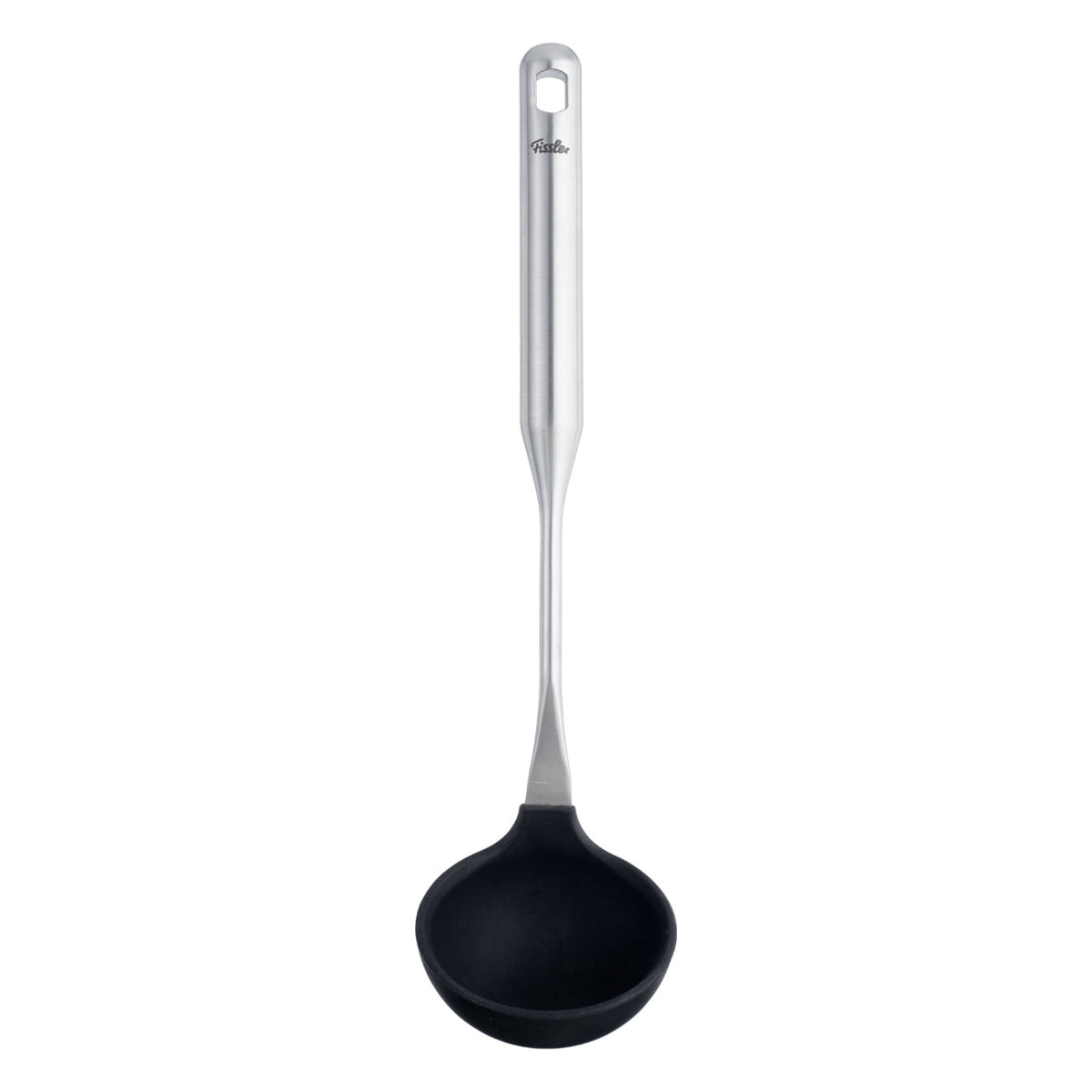 The Fissler Essential® silicone ladle: modern, durable, Made in Germany - perfect to Serve soups and stews precisely.