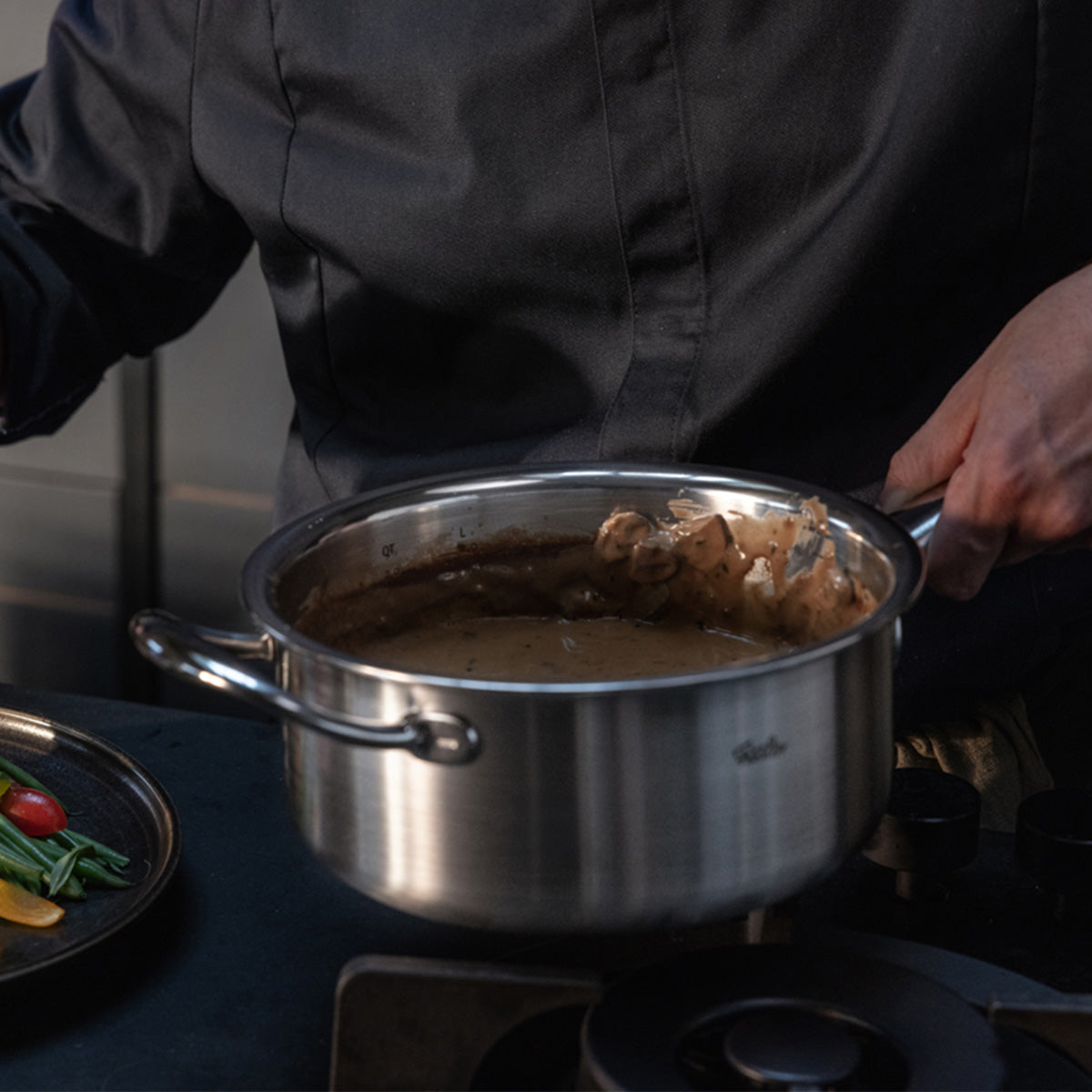 M5 Pro-Ply® Stielkasserolle mit Metalldeckel