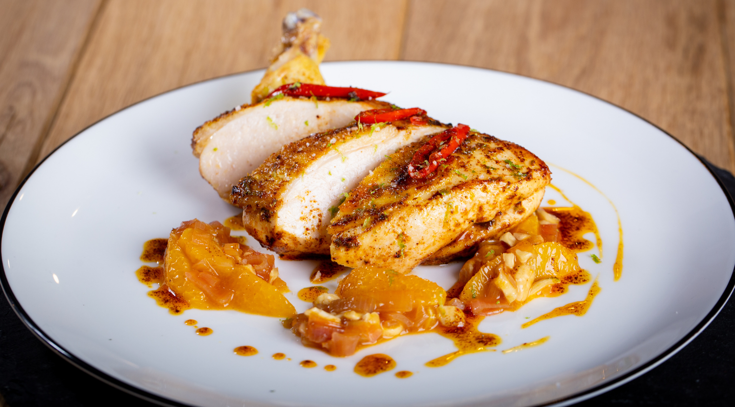scharfes-huhn-mit-cashew-und-maracuja-chutney