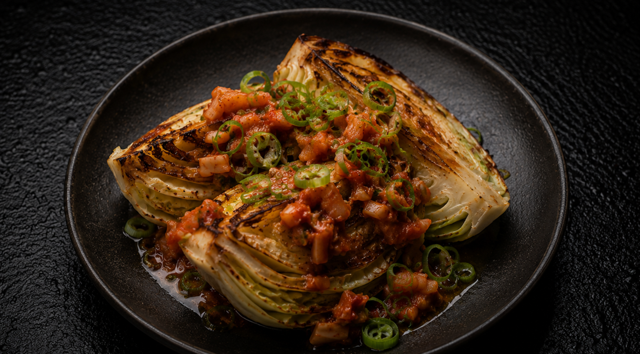 geroesteter-spitzkohl-mit-kimchi-vinaigrette